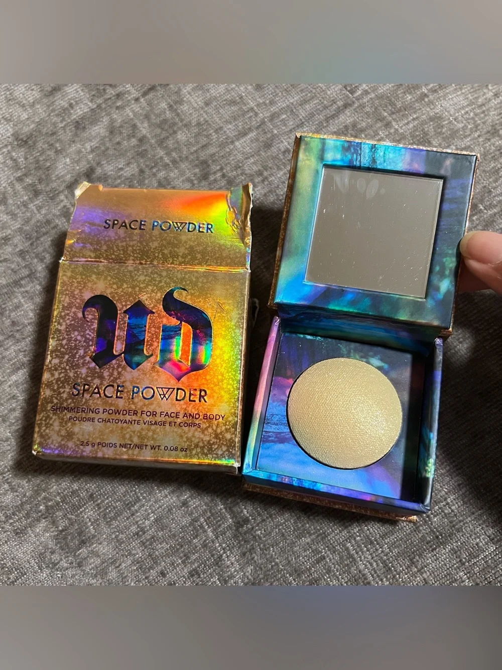 Urban Decay SPACE POWDER Highlighter 2.5g 0.08oz TRAVEL SIZE